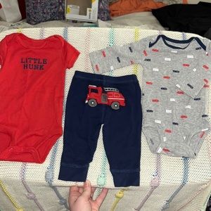 3 piece set Firefighter outfit